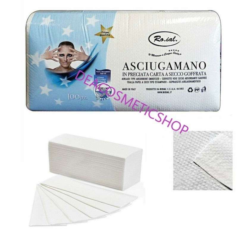 Asciugamano Di Carta 1000 Strappi 2 Veli 23 Cm X 250 M In Offerta