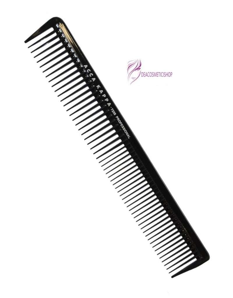 pettine per capelli da taglio 7258 acca kappa disponibile bianco e nero