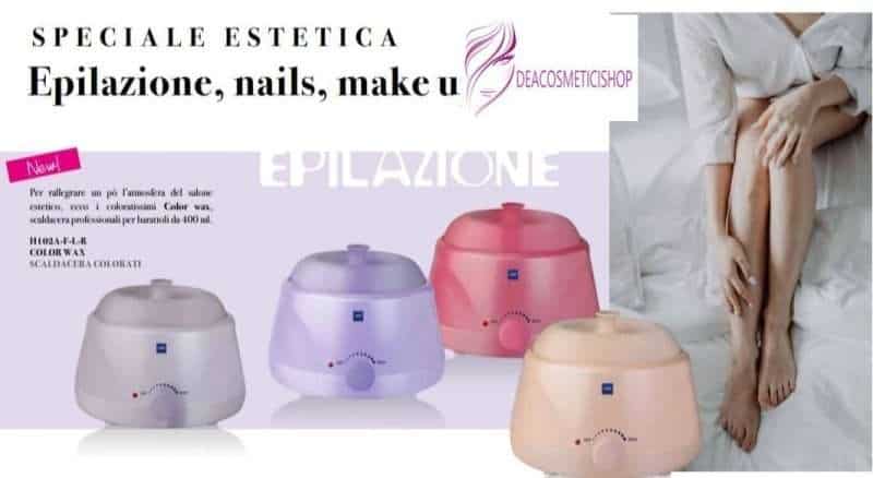 scaldacera professionale colorato color wax labor vari colori