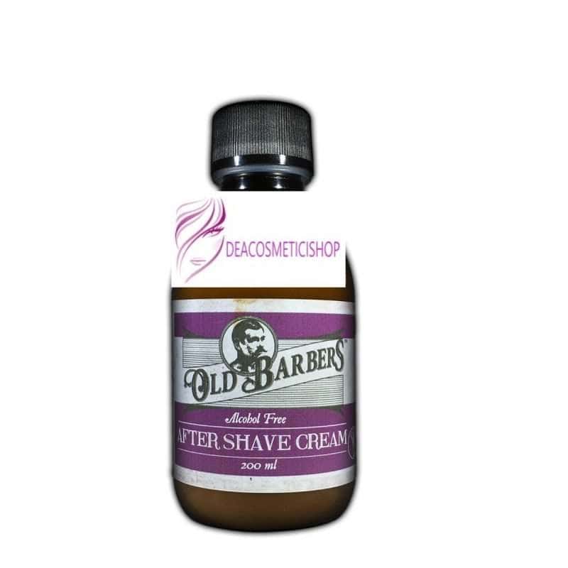 OLD BARBERS AFTER SHAVE CREAM ALCOHOL FREE 200ML