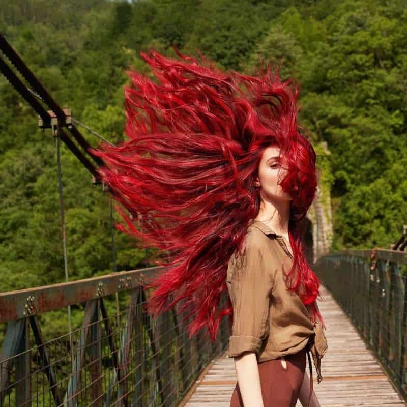 maschera condizionante colorante per capelli con burro di karitè color up echosline vari colori 150ml - immagine 2