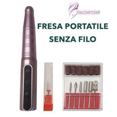 fresa per unghie modello penna ricaricabile 35000rpm