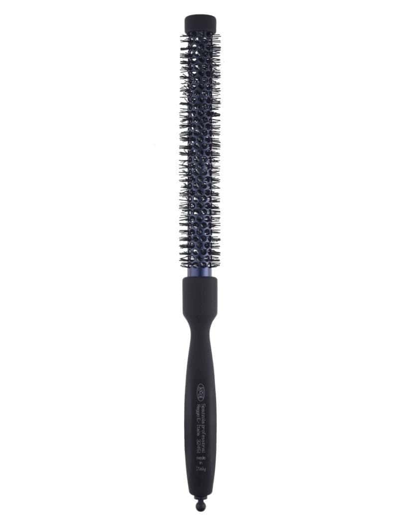 spazzola per capelli soft touch manico in legno con setola in nylon disponibile in varie misure maestri per lunghezze estreme e pieghe morbide