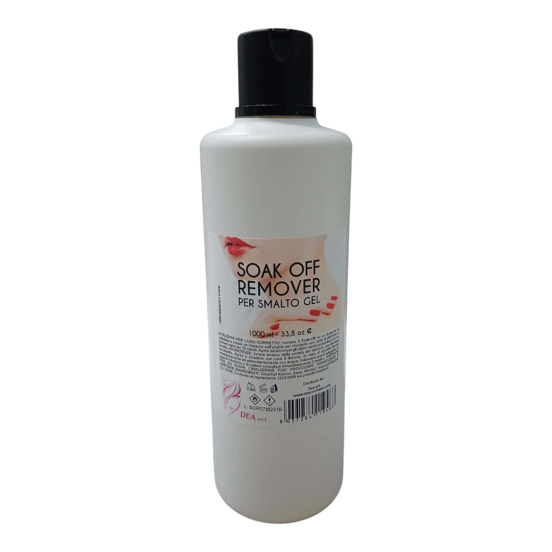 soak off remover per smalto gel 1000ml