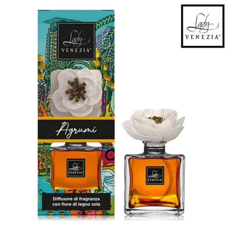 Diffusore Ambiente con Fiore Collezione Naif Disponibile 4 fragranze 100ml
