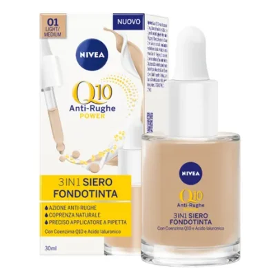NIVEA Q10 3IN1 SIERO FONDOTINTA N.01 LIGHT/MEDIUM 30ML