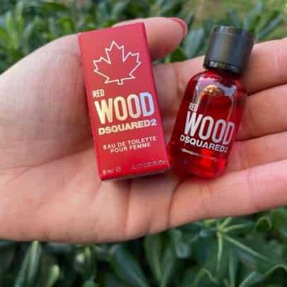 DSQUARED MINIATURE RED WOOD 2 POUR FEMME 5ML