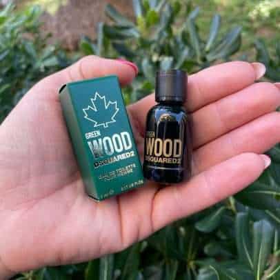 DSQUARED MINIATURE GREEN WOOD 2 POUR HOMME 5ML