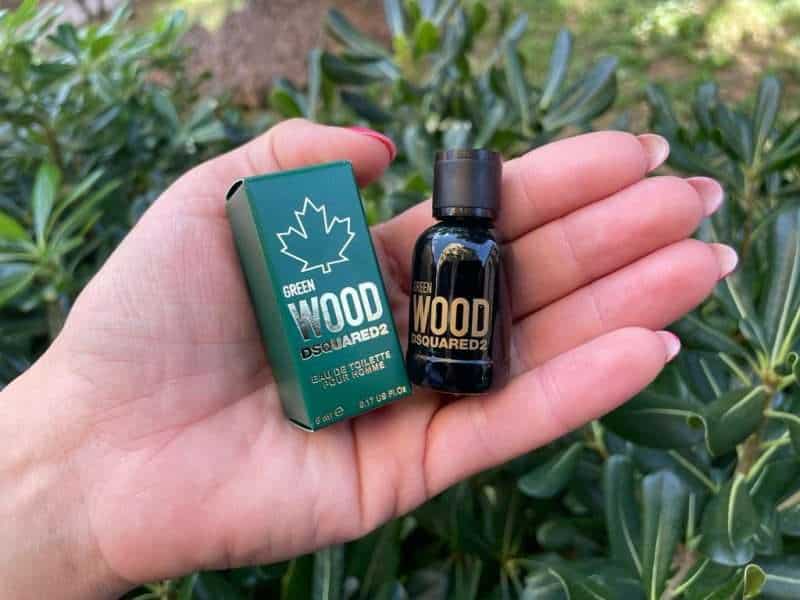 DSQUARED MINIATURE GREEN WOOD 2 POUR HOMME 5ML
