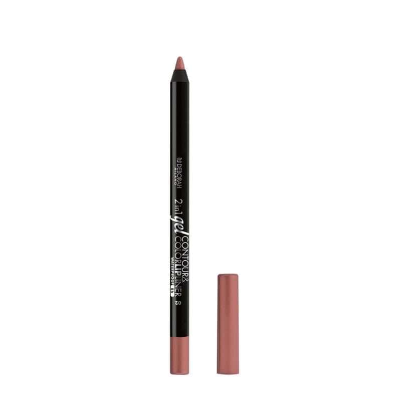 DEBORAH MATITA LABBRA 2IN1 GEL EFFECT N.02