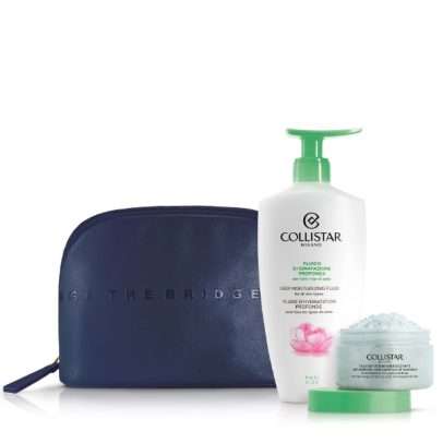 COLLISTAR COFFRET TALASSO SCRUB+ CREMA CORPO+POCHETTE THE BRIDGE