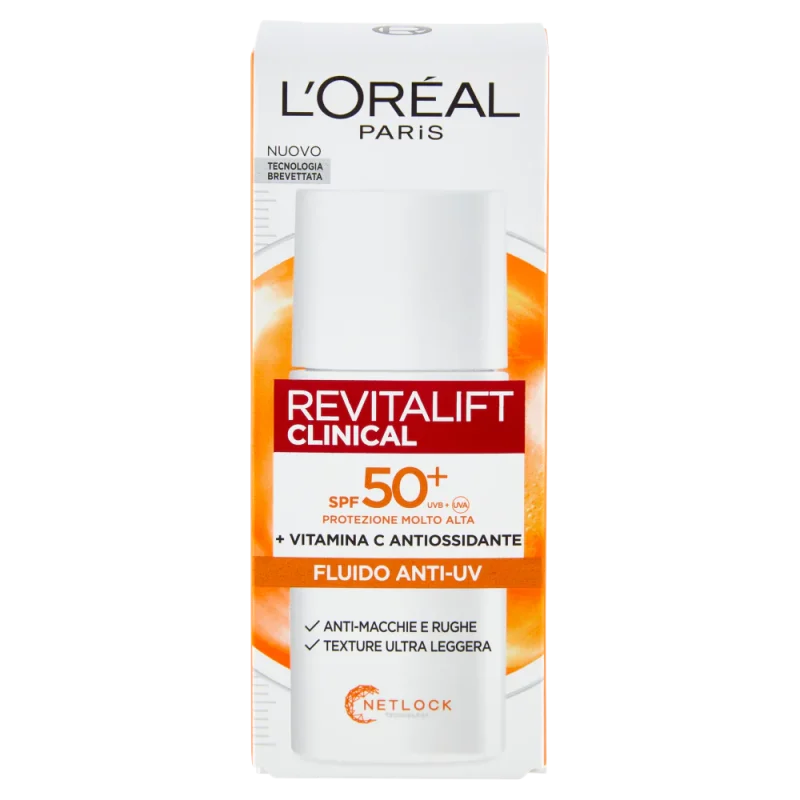 L'OREAL REVOTALIFT CLINICAL FLUDIO ANTI UV SPF 50+