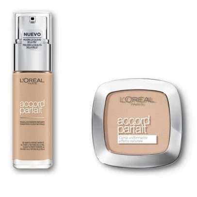L'OREAL FONDOTINTA+CIPRIA ACCORD PARFAIT 6N