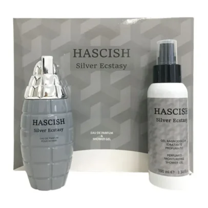 HASCISH SILVER ECSTASY COFFRET HOMME EDP 100ML+SHOWER