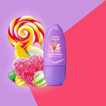 tulipan negro deo roll on candy fantasy 50ml