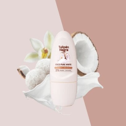 tulipan negro deo roll on coco pure white 50ml