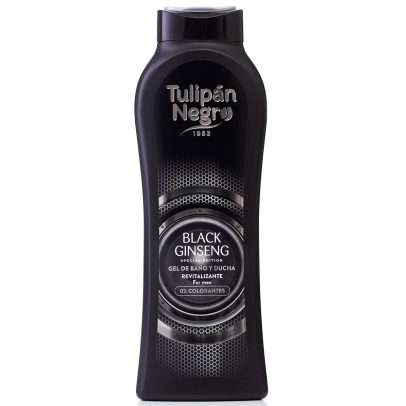 tulipan negro bagnoschiuma black ginseng 650ml