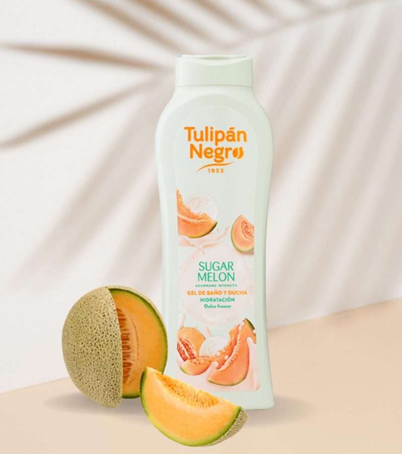 tulipan negro bagnoschiuma sugar e melone 650ml