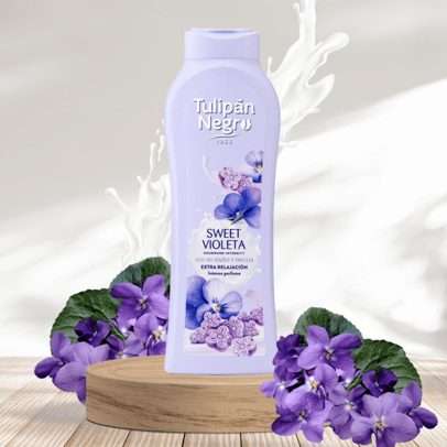 tulipan negro bagnoschiuma violetta 650ml