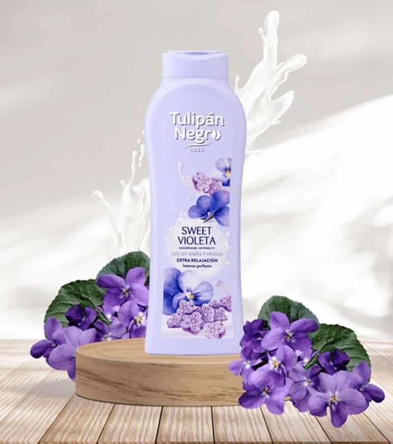 tulipan negro bagnoschiuma violetta 650ml