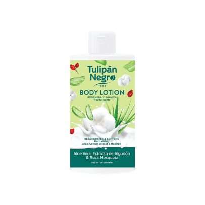 tulipan negro crema corpo aloe e rosa mosqueta 400ml