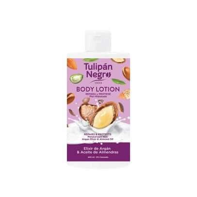 tulipan negro crema corpo argan y almendras 400ml