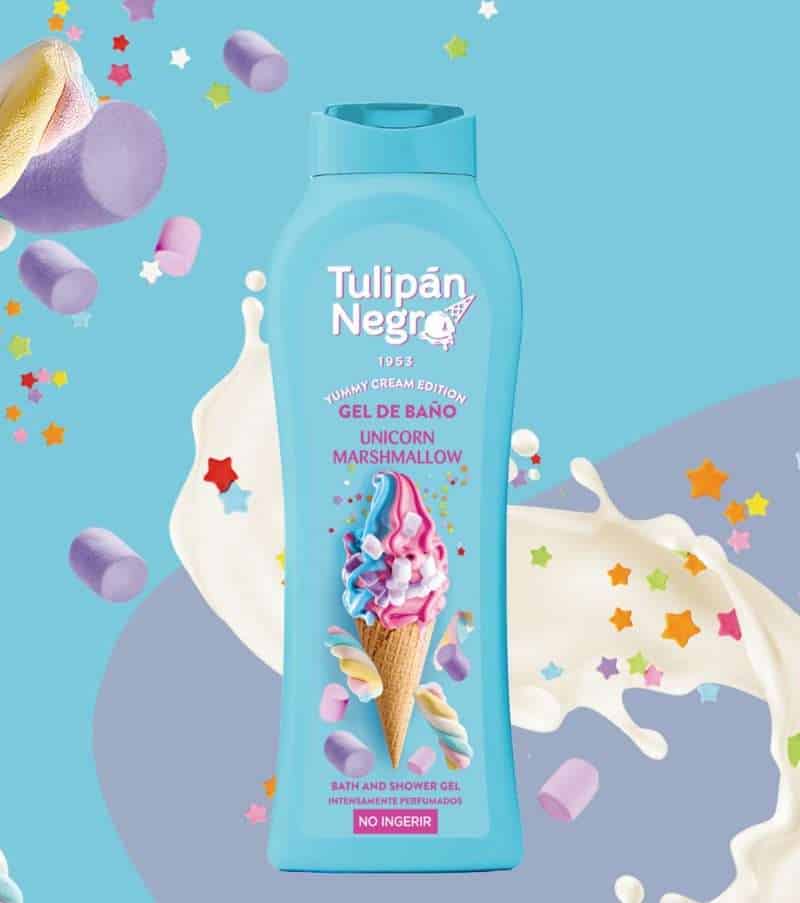 tulipan negro bagnoschiuma unicorn marshmallow 650ml
