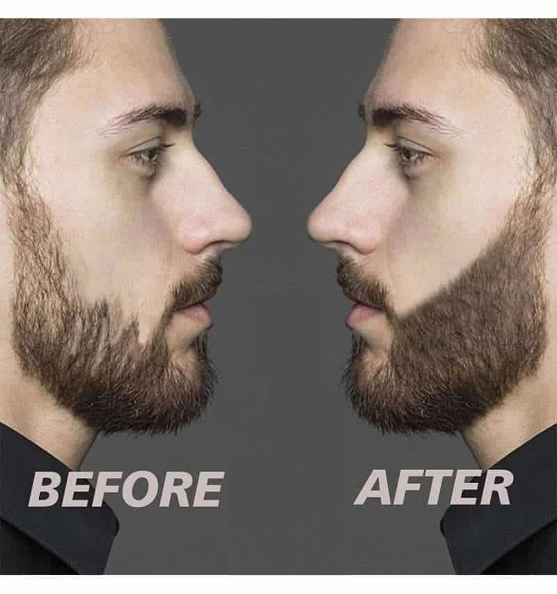 LABOR GORDON PENNA PER BAFFI E BARBA NERO - immagine 3