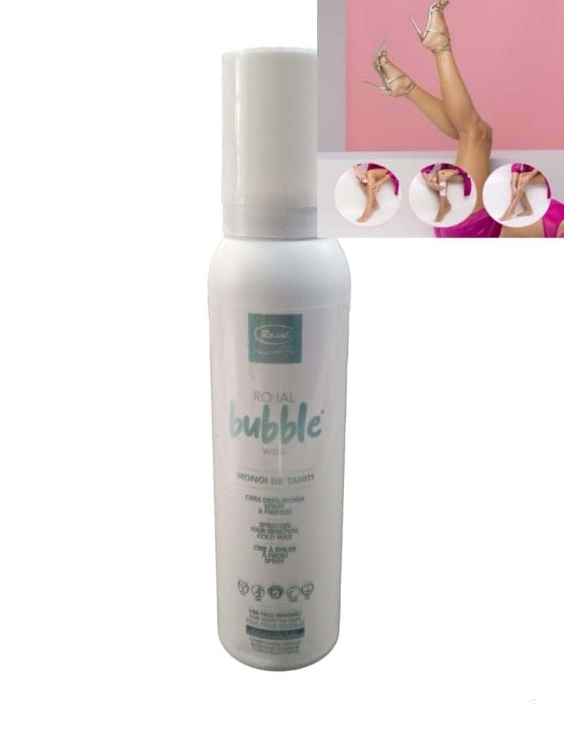RO.IAL BUBBLE CERA DEPILATORIA SPRAY A FREDDO MONOI DE TAHITI 150ML