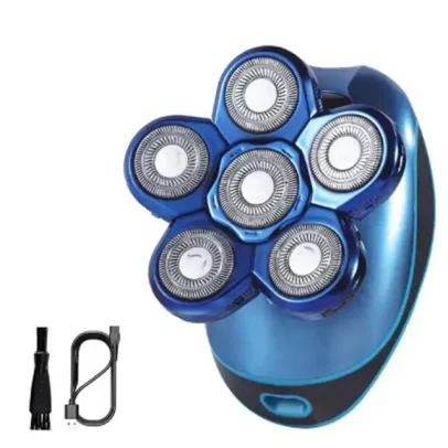 RASOIO PROFESSIONALE A 5 TESTINE RUOTANTI