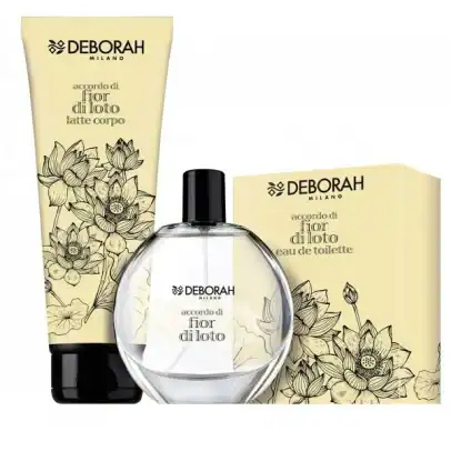 DEBORAH COFFRET FIOR DI LOTO EDT 100ML+BAGNODOCCIA