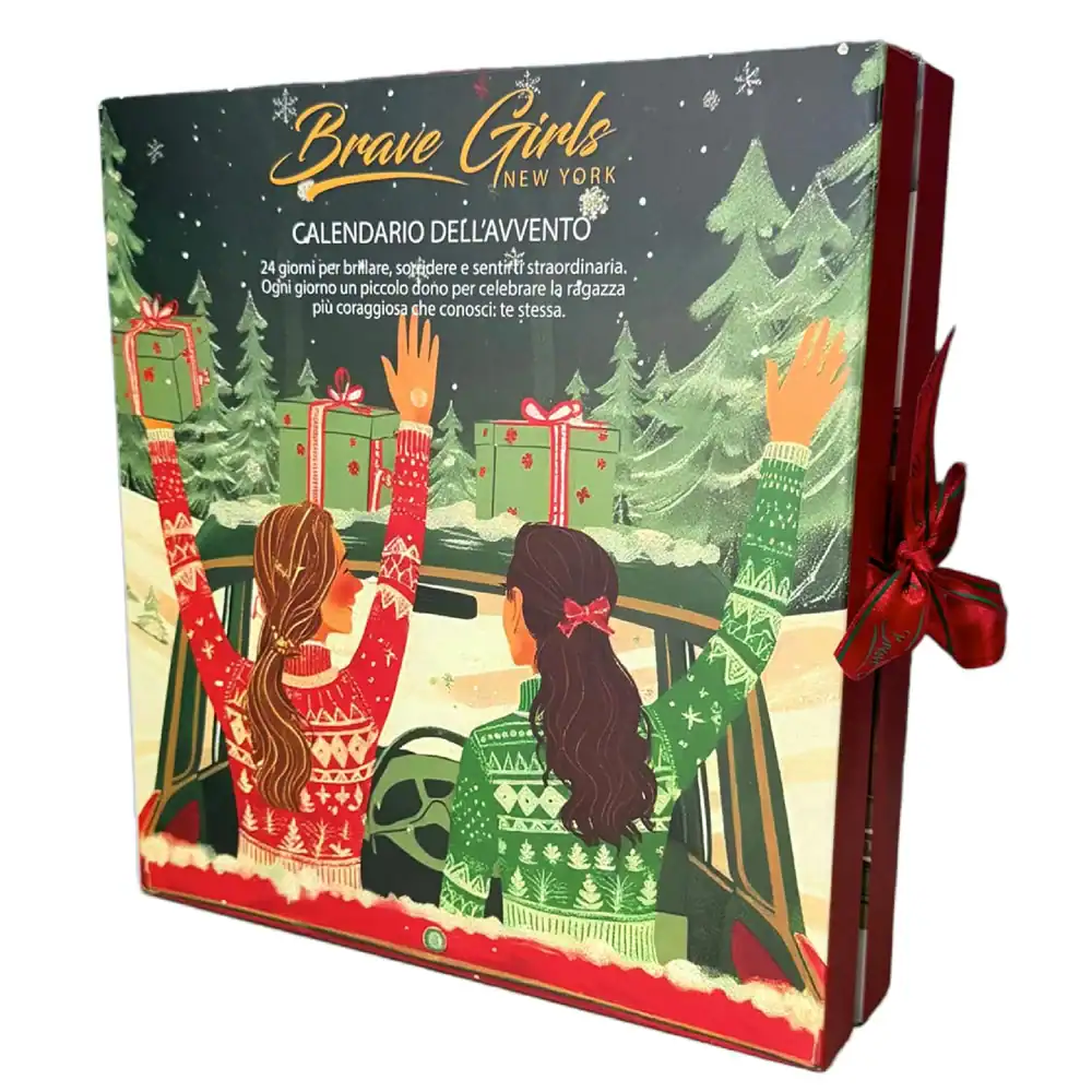 CALENDARIO DELL'AVVENTO BRAVE GIRLS LIBRO MAKE UP