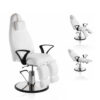 POLTRONA PEDICURE CAMBRE BIANCA POMPA IDRAULICA MOD.2214-A XANITALIA