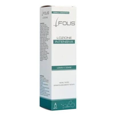 Folis lozione intensiva per capelli fragili uomini e donne 100ml sprai