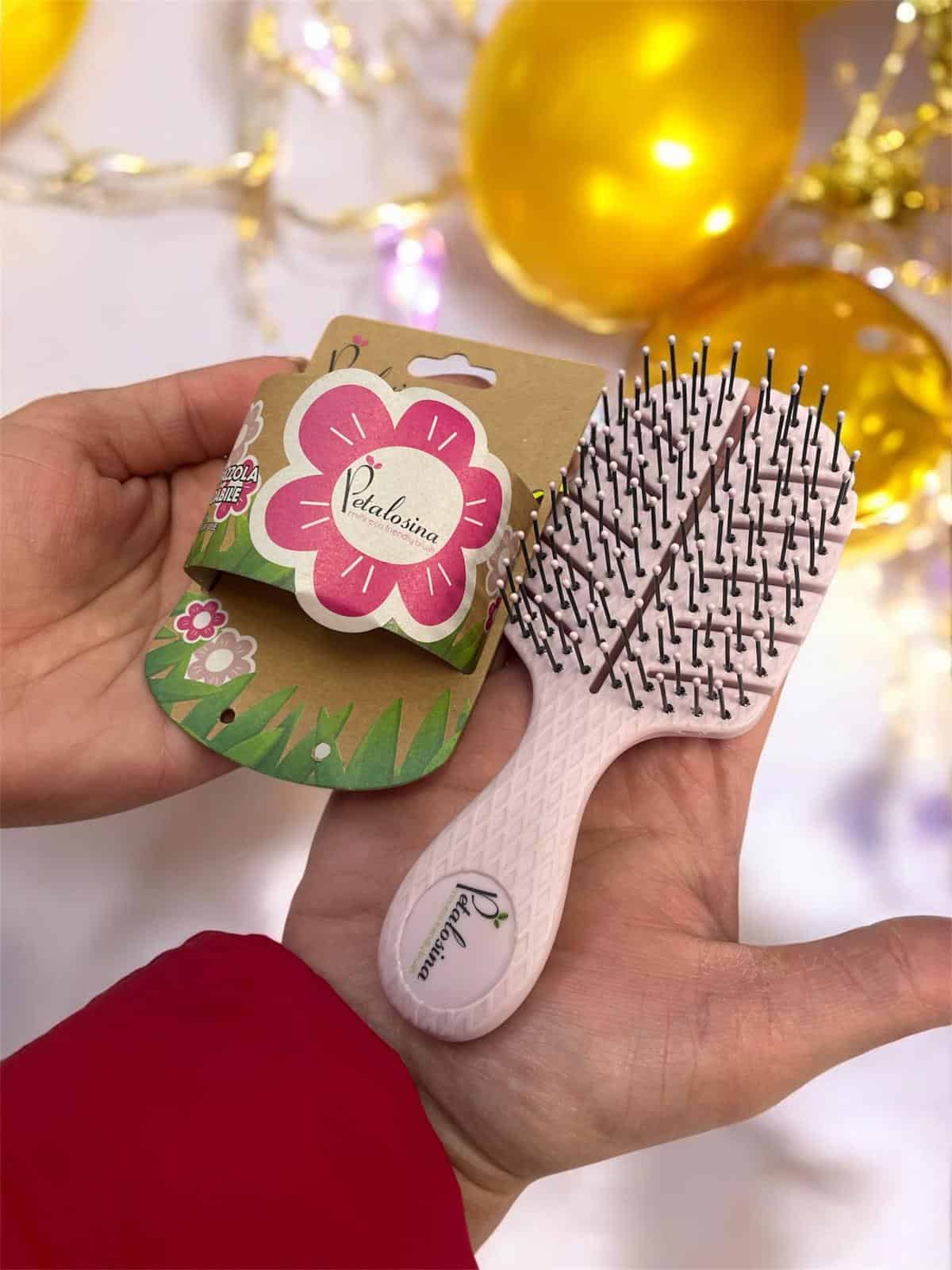 LABOR SPAZZOLA PETALOSINA DA BORSETTA VARI COLORI