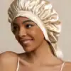 CUFFIA NOTTE PER CAPELLI IN SETA ORIGINALE